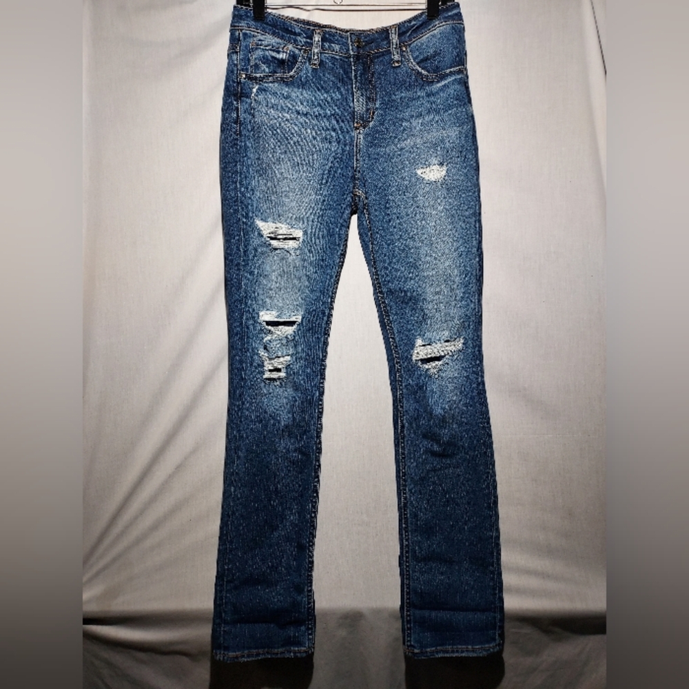 Silver Jeans Beau women's straight leg jeans size W28 x‎ L28.5